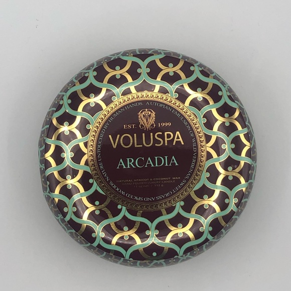 ** MAISON ROUGE** VOLUSPA 2-WICK SCENTED CANDLE - ARCADIA - Picture 3 of 6
